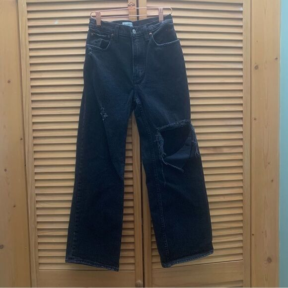 Abercrombie & Fitch 90’s Relaxed High Rise Jeans Size 0 - Picture 1 of 6